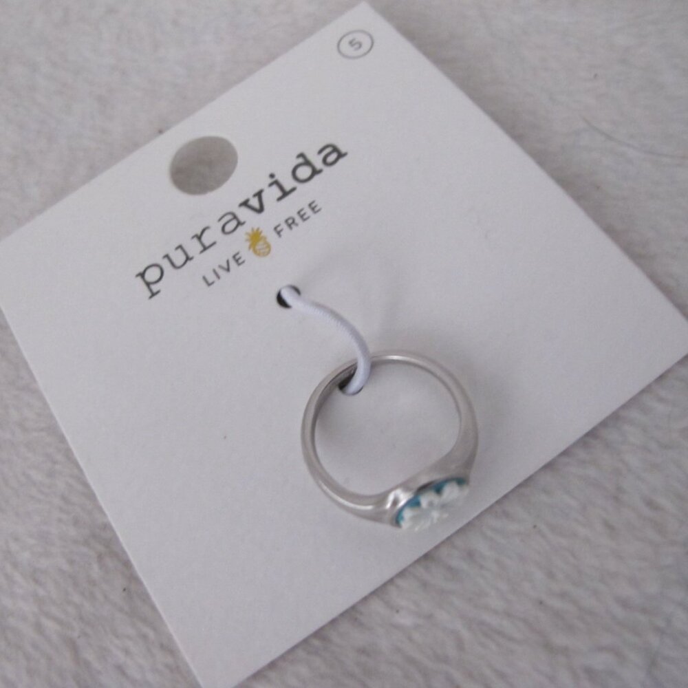 Pura Vida Cameo Ring - Size 5 - Picture 4 of 9